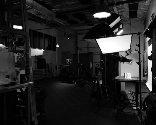 High-volume product photography studio in Scottsdale Airpark equipped with automated lighting, turntables, and camera systems for e-commerce and manufacturing brands.